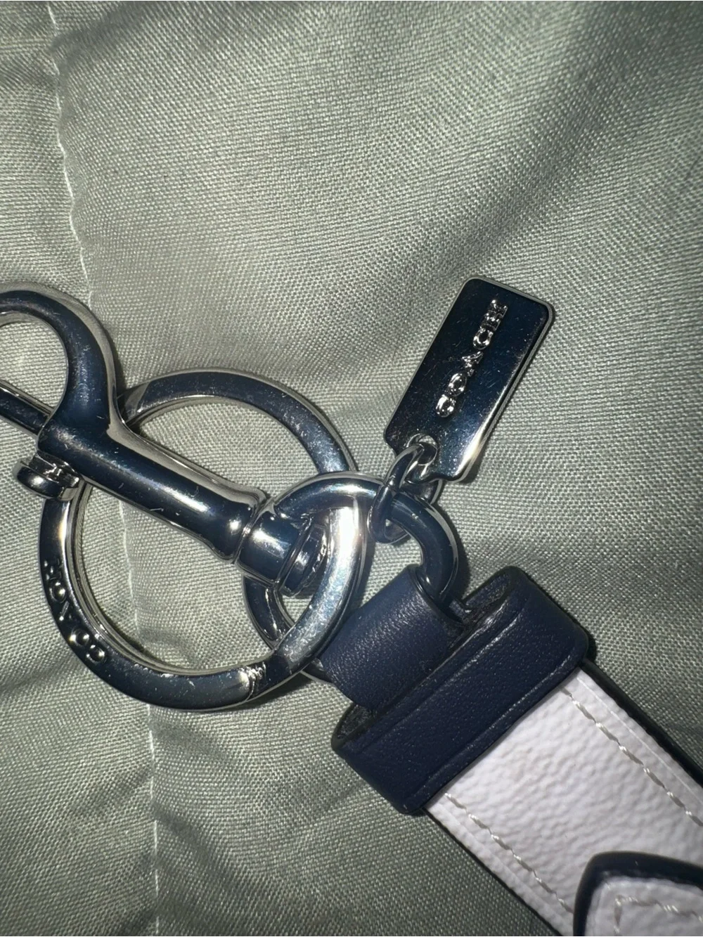 Coach Rowan signature keychain, wallet, and tiny satchel vintage all new rare!